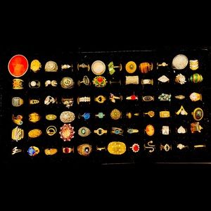 Vintage costume rings 72